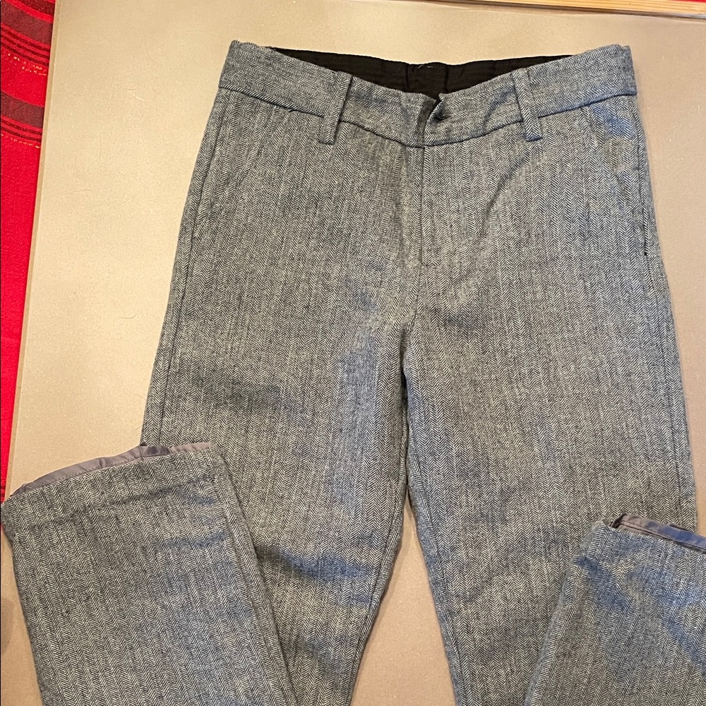Janie and Jack Boy’s Heather Gray Dress Pants